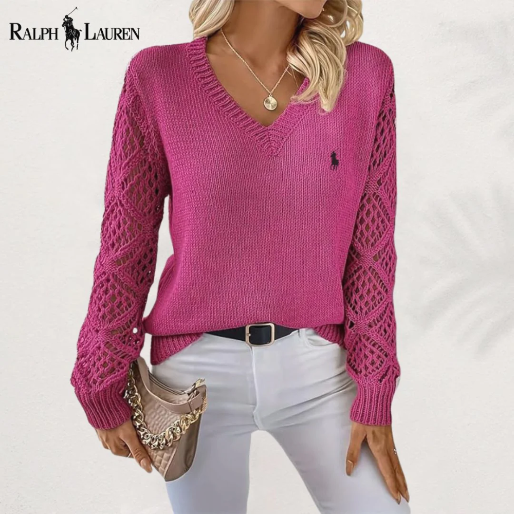 Rаlрh Lаurеn® Open-Knit Sweater