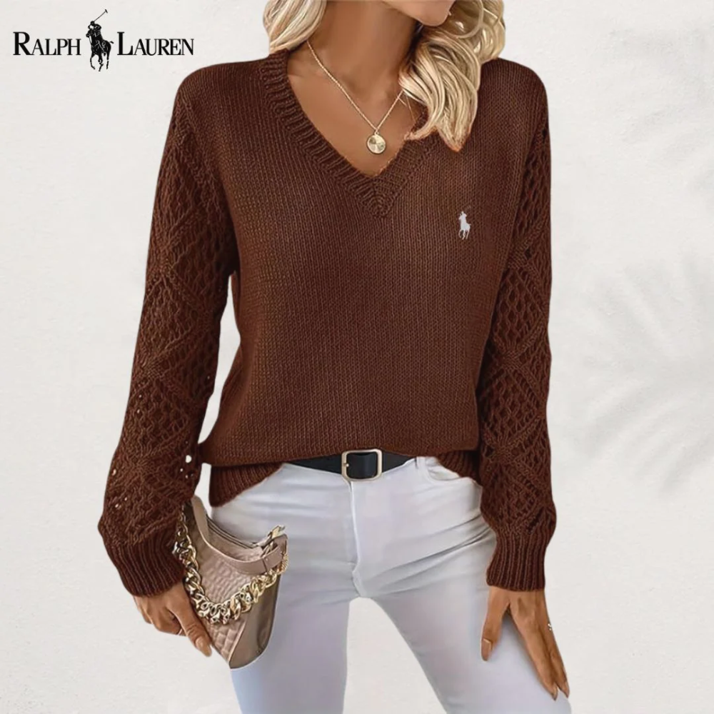 Rаlрh Lаurеn® Open-Knit Sweater